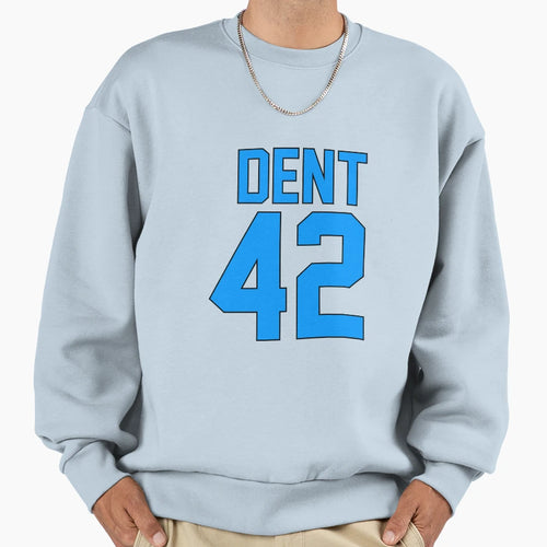 Dent 42 Jersey Blue And Black Sweatshirt - Graphic Print Men Women - T-Shirt, Sweatshirt, Hoodie