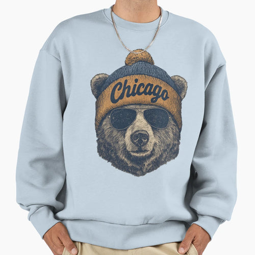 Chicago Bears Sweatshirt - Fun Novelty Design Unisex - T-Shirt, Sweatshirt, Hoodie