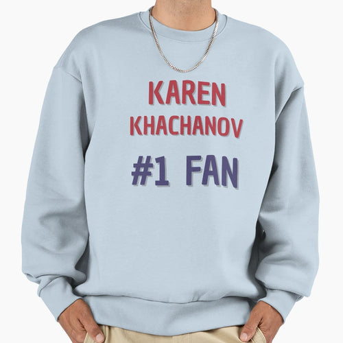 Karen Khachanov 1 Fan Sweatshirt - Casual Everyday Wear Unisex - T-Shirt, Sweatshirt, Hoodie