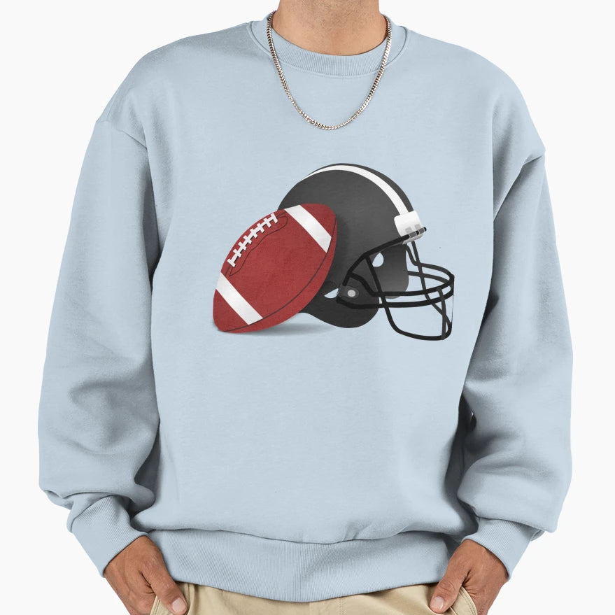 American Football Rugby Sweatshirt - Streetwear Style for Adults - T-Shirt, Sweatshirt, Hoodie
