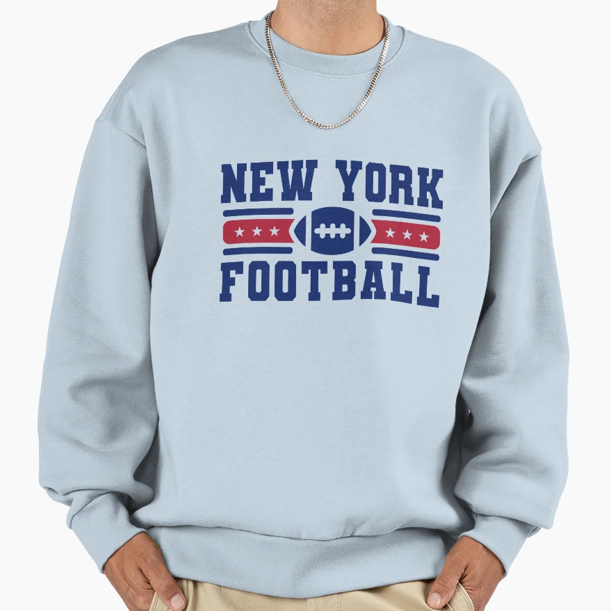 New York Football Team Ny Giants Sweatshirt - Custom Art Print Men Women - T-Shirt, Sweatshirt, Hoodie