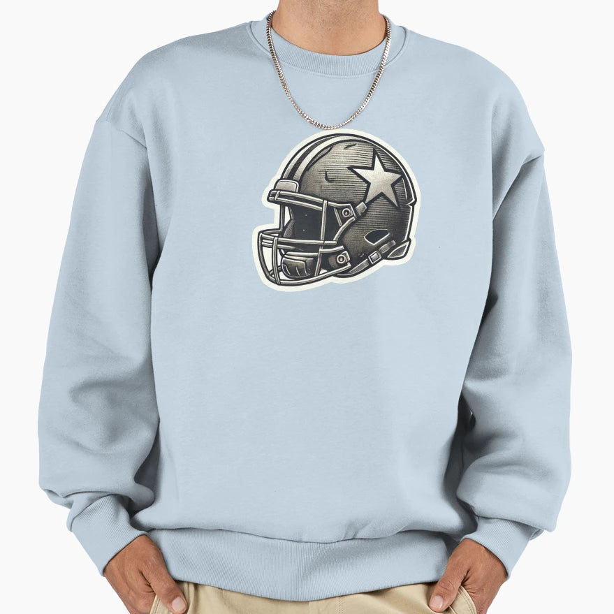 Houston Texans Helmet Sweatshirt - Casual Everyday Wear Unisex - T-Shirt, Sweatshirt, Hoodie