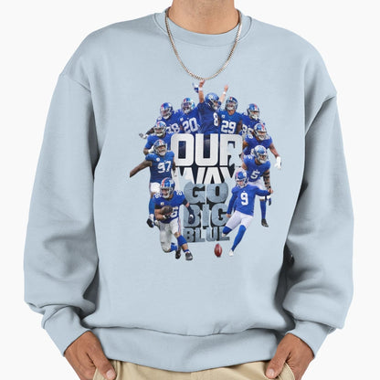 Sports 15 Player Italian Hand Sweatshirt - Fun Novelty Design for Adults - T-Shirt, Sweatshirt, Hoodie