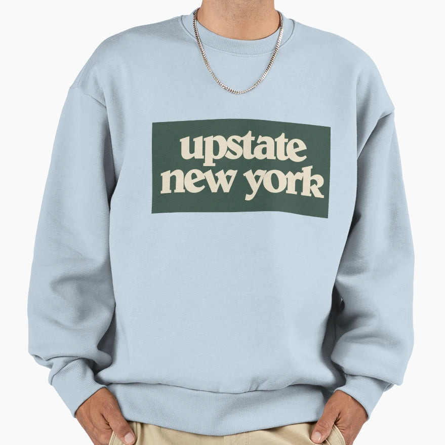 Upstate New York Sweatshirt - Casual Everyday Wear for Adults - T-Shirt, Sweatshirt, Hoodie