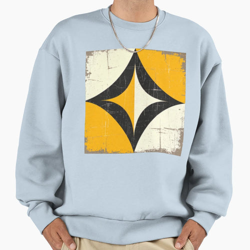Part Distressed Abstract Colorful Sweatshirt - Streetwear Style for Adults - T-Shirt, Sweatshirt, Hoodie