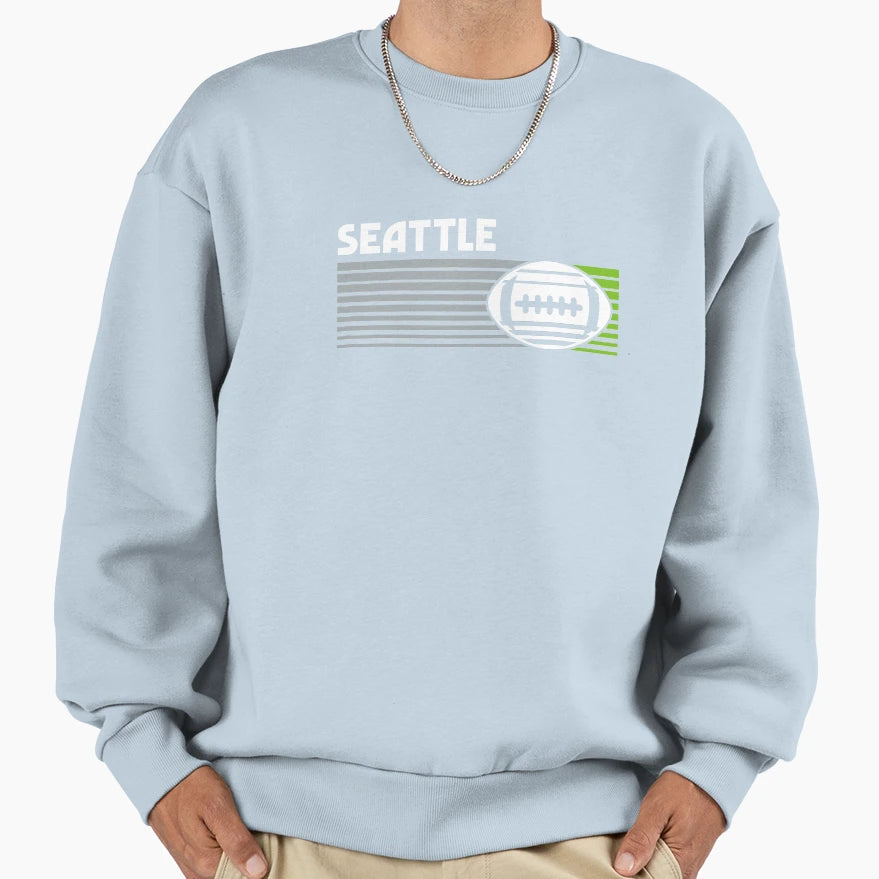 Seattle Football Game Day Sweatshirt - Streetwear Style for Adults - T-Shirt, Sweatshirt, Hoodie