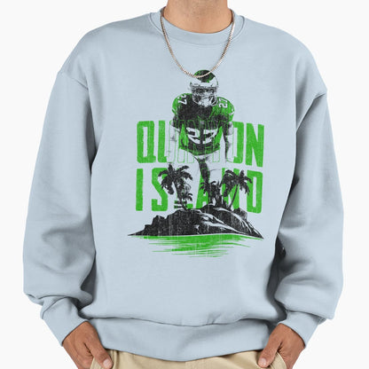 Quinyon Island Quinyon Mitchell Sweatshirt - Minimalist Print for Adults - T-Shirt, Sweatshirt, Hoodie