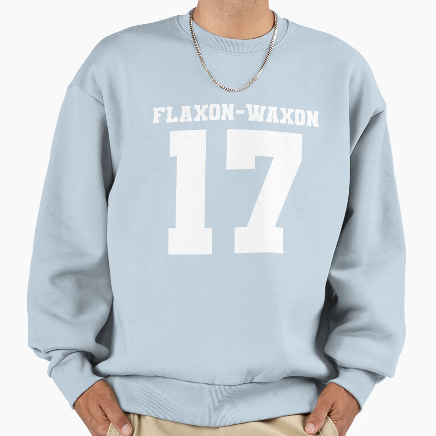 Xmus Jaxon Flaxon Waxon Jersey Sweatshirt - Novelty Apparel for Adults - T-Shirt, Sweatshirt, Hoodie