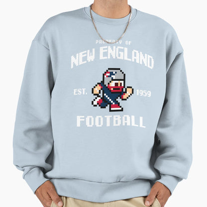 Property New England Patriots Football Sweatshirt - Trendy Graphic Unisex - T-Shirt, Sweatshirt, Hoodie