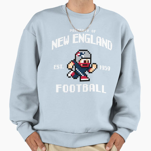Property New England Patriots Football Sweatshirt - Trendy Graphic Unisex - T-Shirt, Sweatshirt, Hoodie