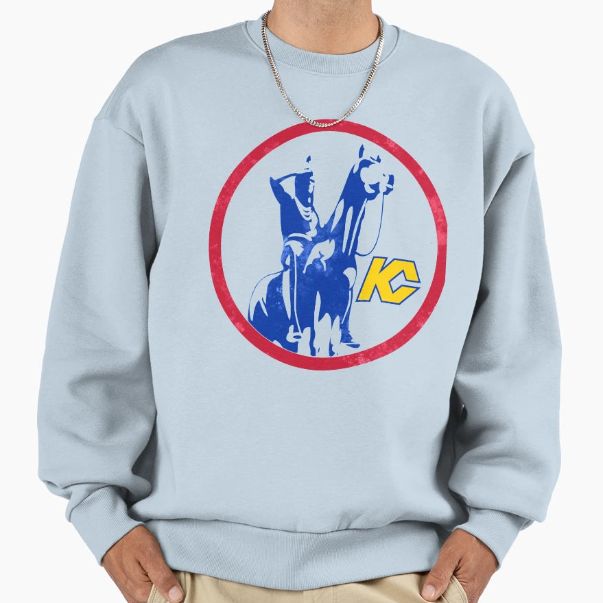Kansas City Scouts Defunct Hockey Sweatshirt - Fun Novelty Design Unisex - T-Shirt, Sweatshirt, Hoodie