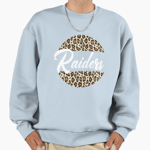 Raiders High School Mascot Sports Sweatshirt - Trendy Graphic for Adults - T-Shirt, Sweatshirt, Hoodie
