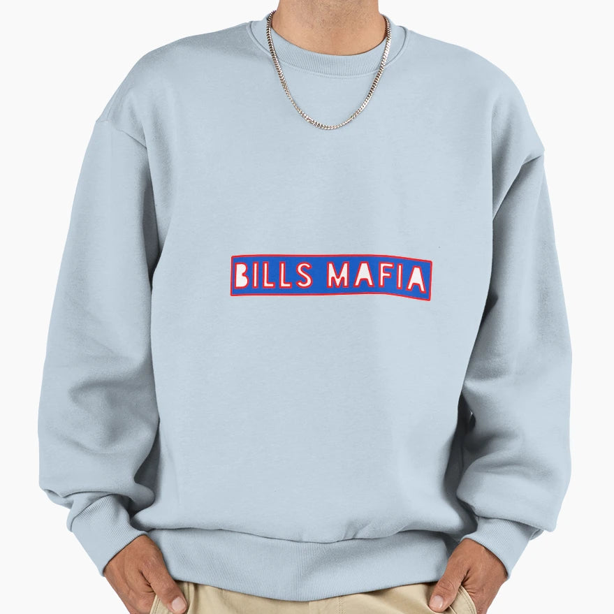 Bills Mafia Sweatshirt - Fun Novelty Design Men Women - T-Shirt, Sweatshirt, Hoodie