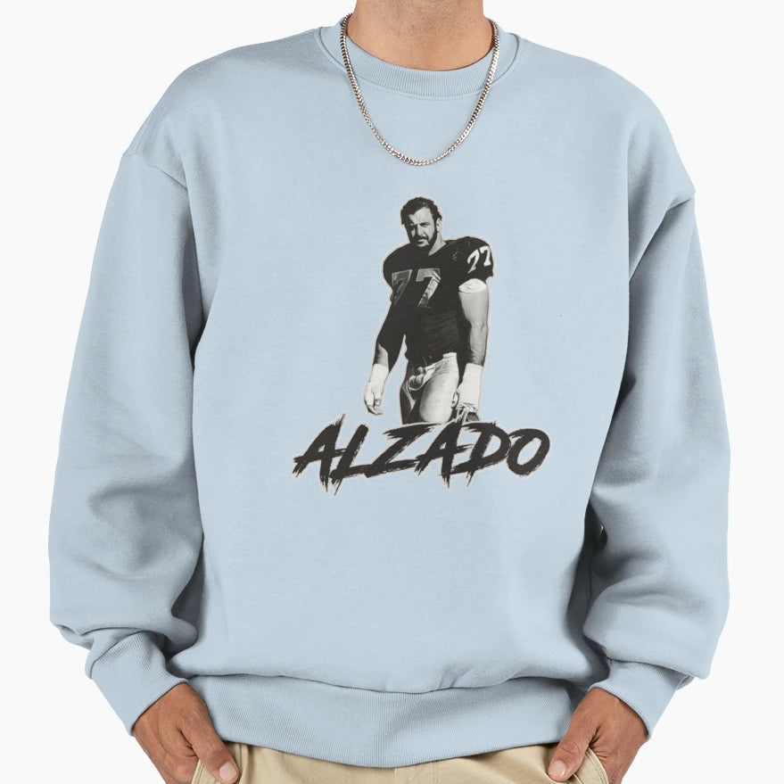 Raiders Legend Lyle Alzado Sweatshirt - Custom Art Print Men Women - T-Shirt, Sweatshirt, Hoodie