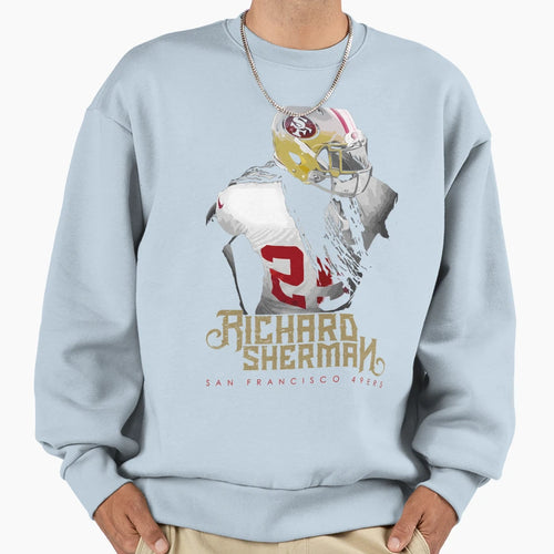 Richard Sherman Sweatshirt - Casual Everyday Wear Unisex - T-Shirt, Sweatshirt, Hoodie