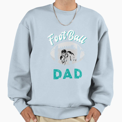 Football Dad Birthday Day Gift T-Shirt - Trendy Graphic Unisex - T-Shirt, Sweatshirt, Hoodie