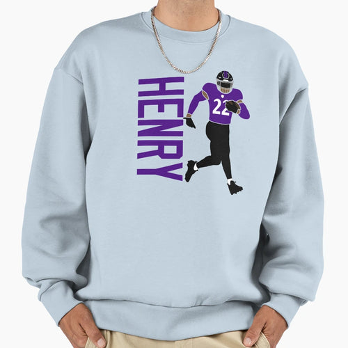 Henry 22 Baltimore Football Sweatshirt - Novelty Apparel Unisex - T-Shirt, Sweatshirt, Hoodie