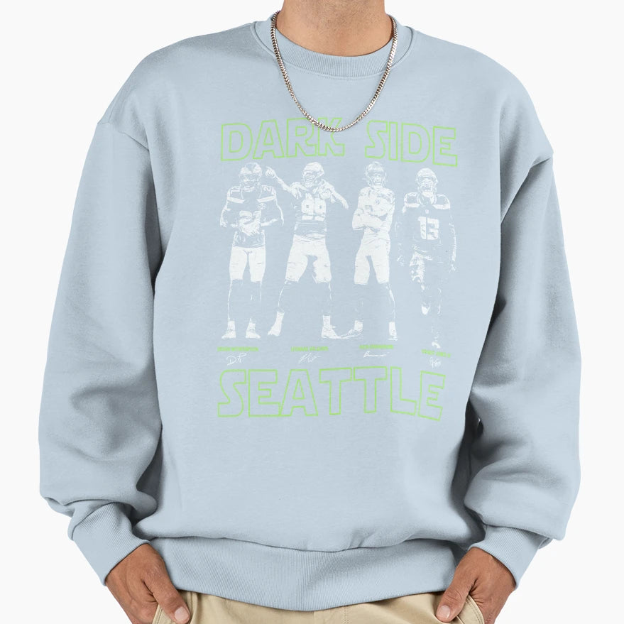 Dark Side 12 Football Sweatshirt - Novelty Apparel Men Women - T-Shirt, Sweatshirt, Hoodie