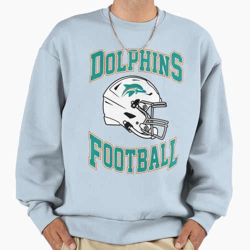 Football Miami Dolphins Sweatshirt - Aesthetic Graphic Unisex - T-Shirt, Sweatshirt, Hoodie