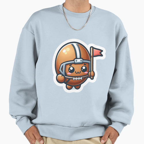 American Football Mascot 4 Sweatshirt - Aesthetic Graphic for Adults - T-Shirt, Sweatshirt, Hoodie