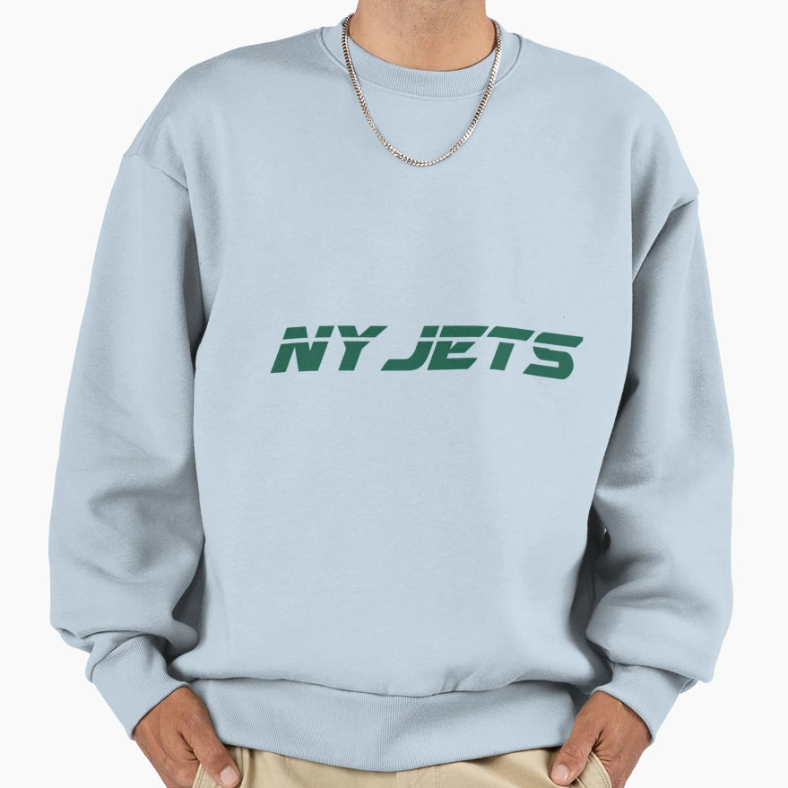 Ny Jets Sweatshirt - Custom Art Print Men Women - T-Shirt, Sweatshirt, Hoodie