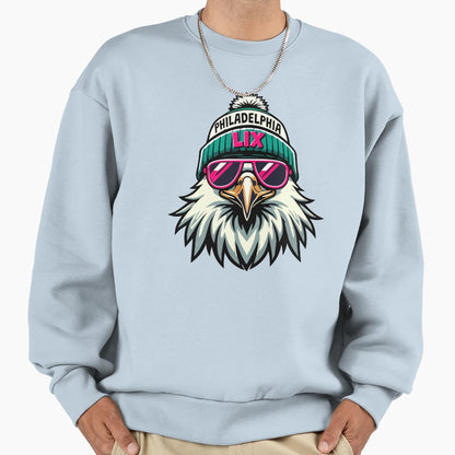 Philadelphia Eagle Football Sweatshirt - Aesthetic Graphic Men Women - T-Shirt, Sweatshirt, Hoodie