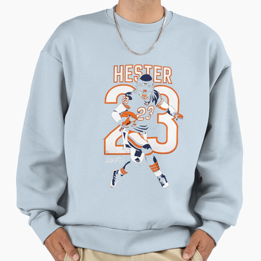 Devin Hester Bears 23 Minimalist Art Sweatshirt - Fun Novelty Design Unisex - T-Shirt, Sweatshirt, Hoodie