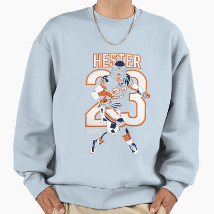 Devin Hester Bears 23 Minimalist Art Sweatshirt - Fun Novelty Design Unisex - T-Shirt, Sweatshirt, Hoodie
