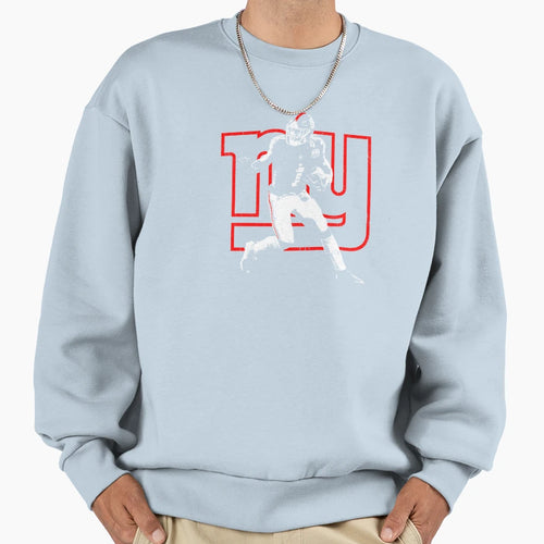 Malik Nabers Minimal Sweatshirt - Casual Everyday Wear for Adults - T-Shirt, Sweatshirt, Hoodie