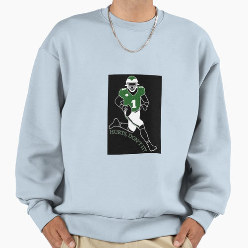 Hurts Dont It Sweatshirt - Minimalist Print Unisex - T-Shirt, Sweatshirt, Hoodie