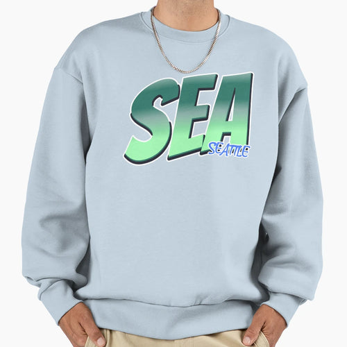 Sea Seattle Iata Airport Code Sweatshirt - Novelty Apparel Unisex - T-Shirt, Sweatshirt, Hoodie