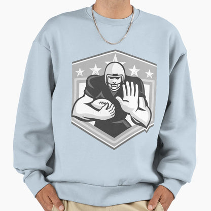 American Football Running Back Sweatshirt - Aesthetic Graphic Men Women - T-Shirt, Sweatshirt, Hoodie