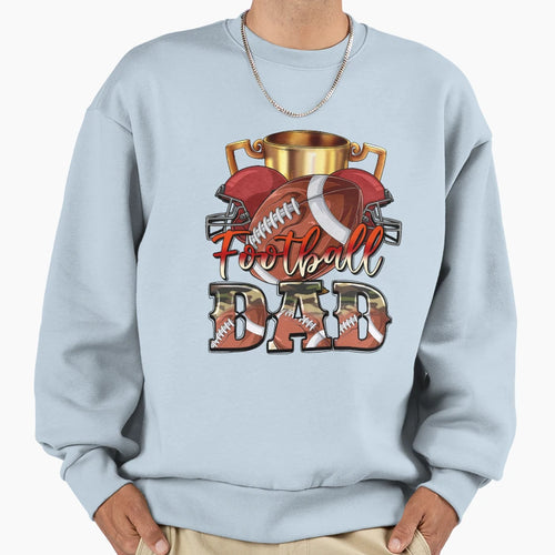 Football Dad Western Sport Lover Sweatshirt - Streetwear Style for Adults - T-Shirt, Sweatshirt, Hoodie