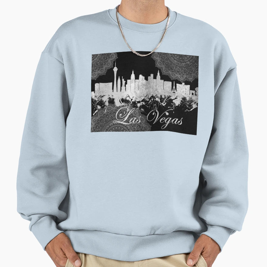 Las Vegas Nevada Skyline 53 Sweatshirt - Graphic Print Unisex - T-Shirt, Sweatshirt, Hoodie