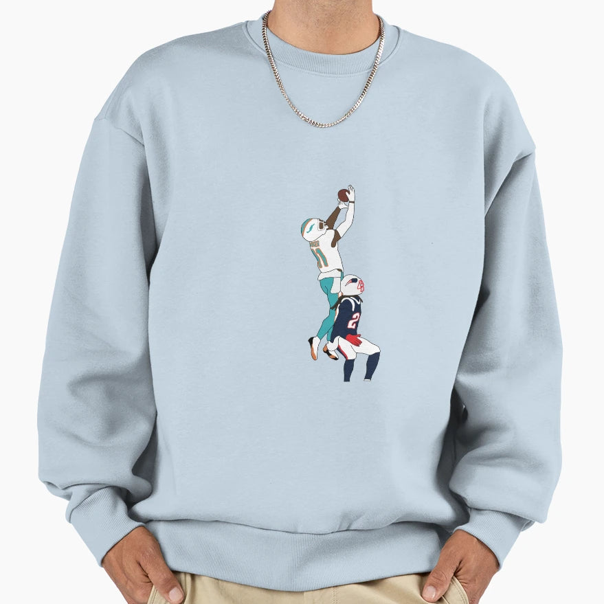 Miami Dolphins Devante Parker Sweatshirt - Minimalist Print Men Women - T-Shirt, Sweatshirt, Hoodie