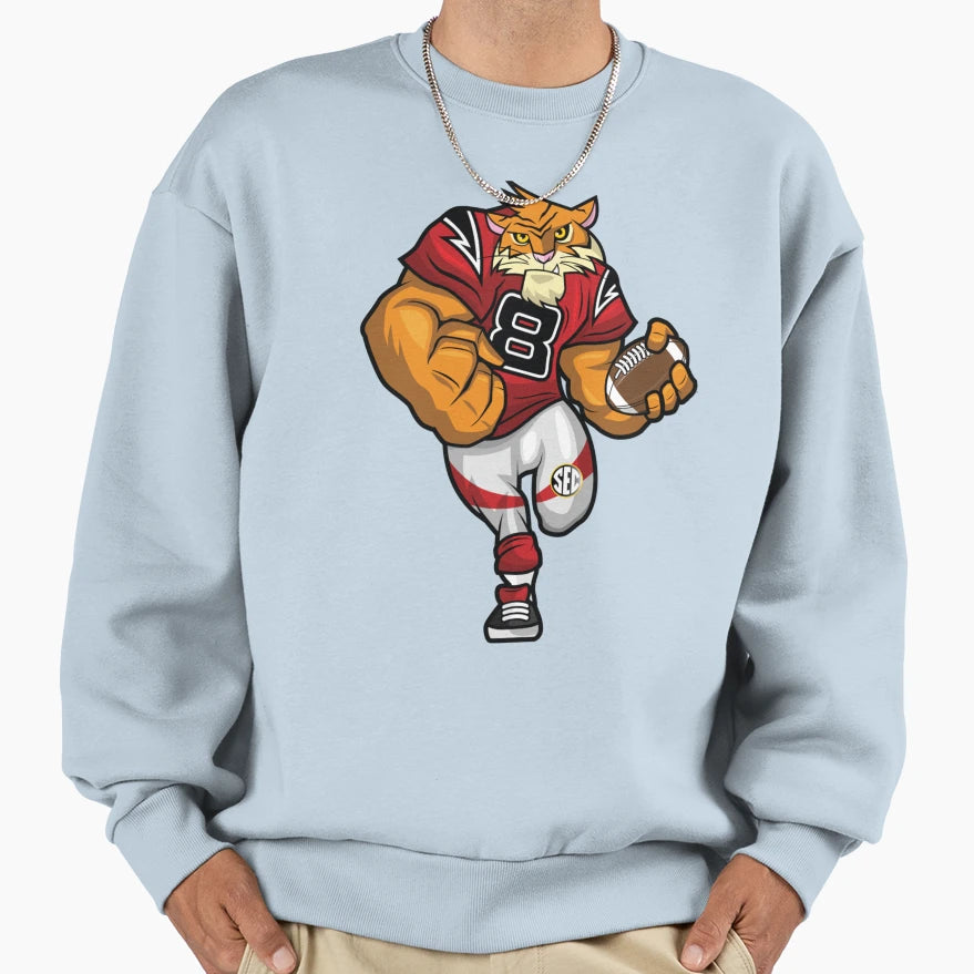 Sec Championship Yellow Tiger American Sweatshirt - Graphic Print Unisex - T-Shirt, Sweatshirt, Hoodie