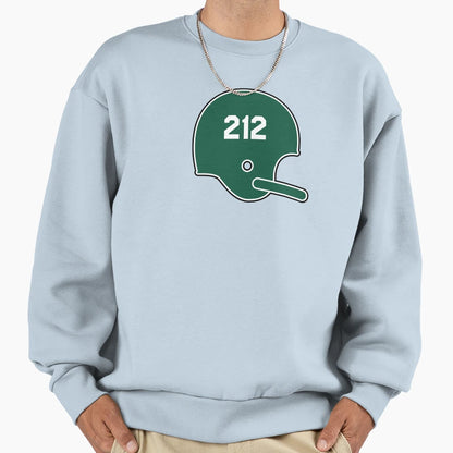 New York Jets 212 Helmet Sweatshirt - Casual Everyday Wear Men Women - T-Shirt, Sweatshirt, Hoodie