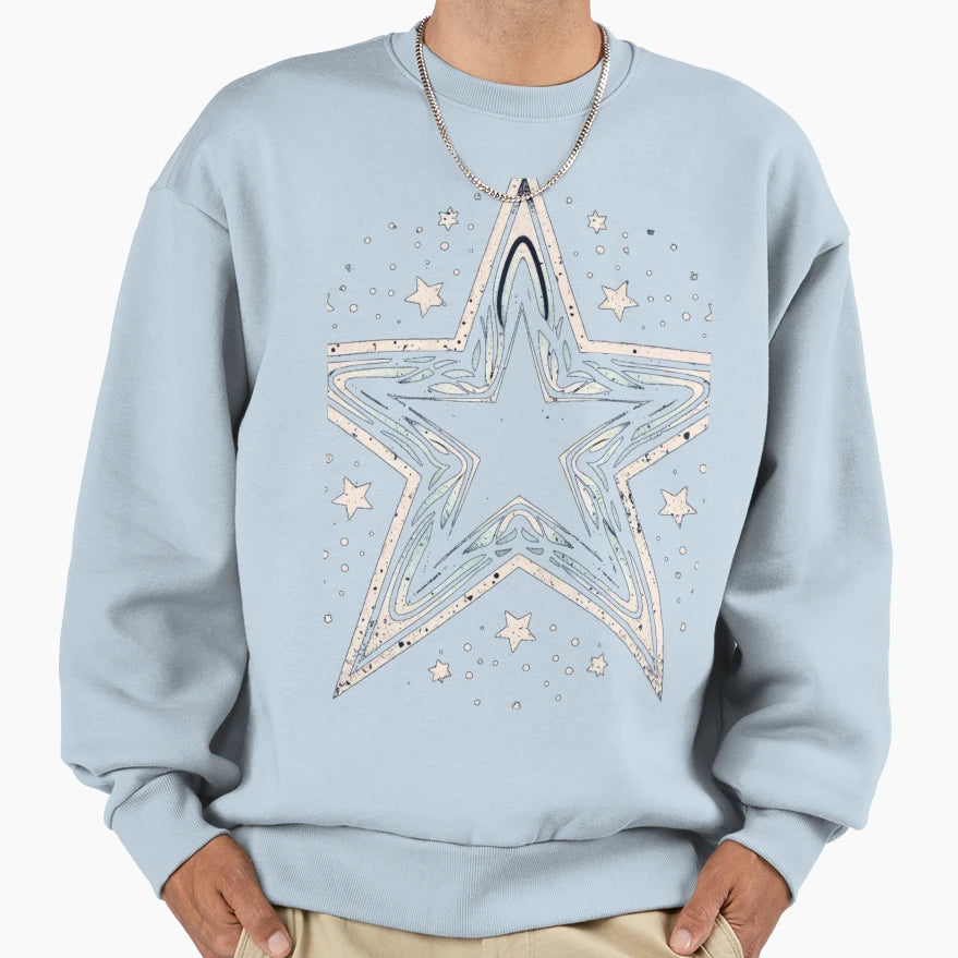 Stars Sweatshirt - Streetwear Style Unisex - T-Shirt, Sweatshirt, Hoodie