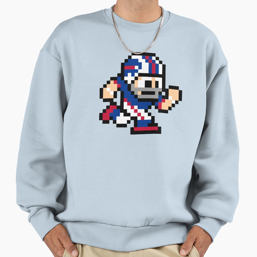 Buffalo Bills Tecmo Super Bowl Sweatshirt - Graphic Print Men Women - T-Shirt, Sweatshirt, Hoodie