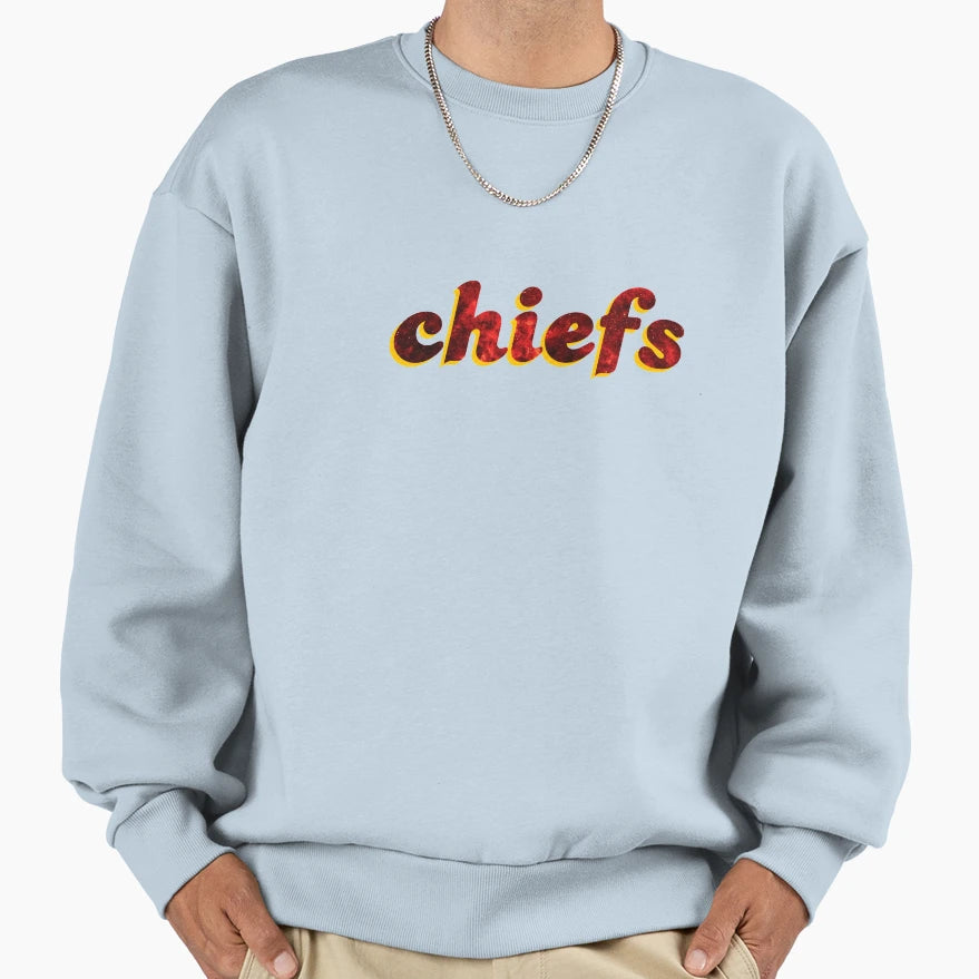 Chiefs Sweatshirt - Graphic Print Unisex - T-Shirt, Sweatshirt, Hoodie