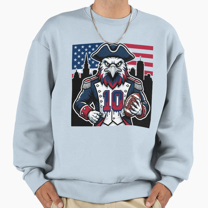 Fierce Colonial Soldier 10 Historical Sweatshirt - Minimalist Print Unisex - T-Shirt, Sweatshirt, Hoodie