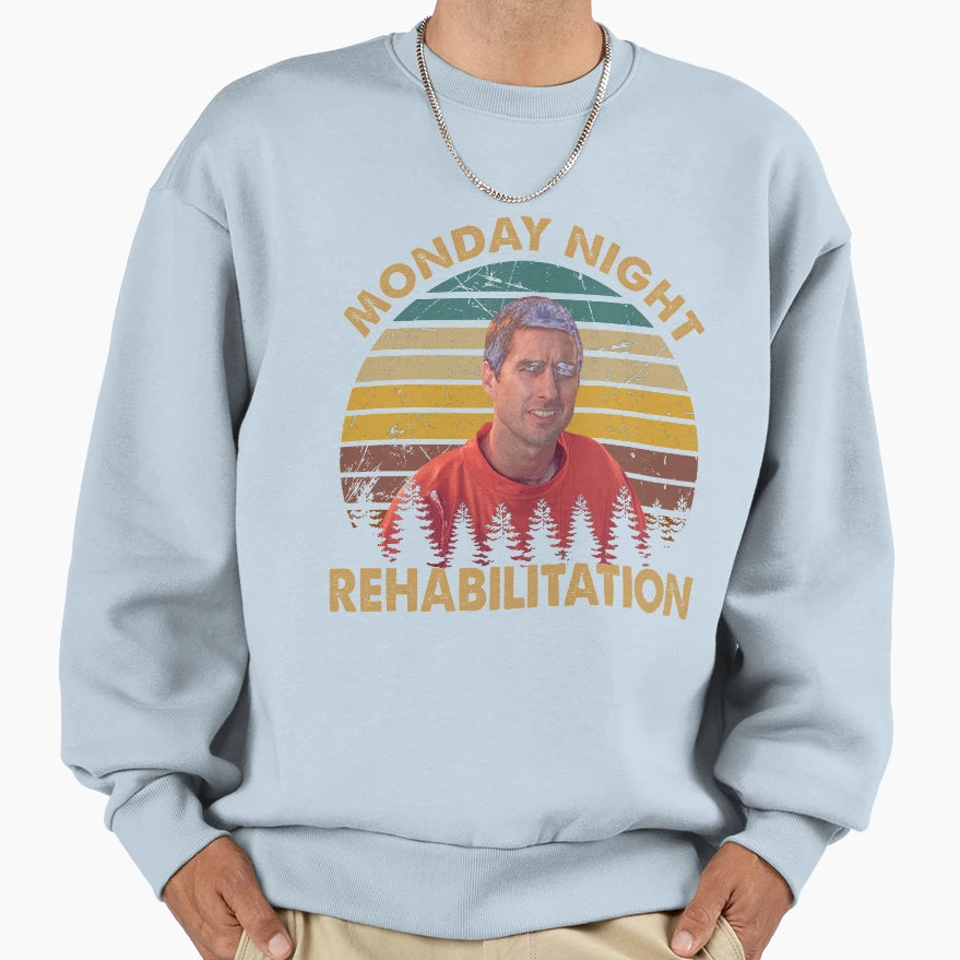 Monday Night Idiocracy Movie Sweatshirt - Aesthetic Graphic for Adults - T-Shirt, Sweatshirt, Hoodie
