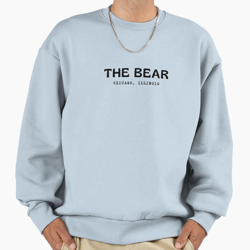 Bear Chicago Illinois Sweatshirt - Custom Art Print Men Women - T-Shirt, Sweatshirt, Hoodie