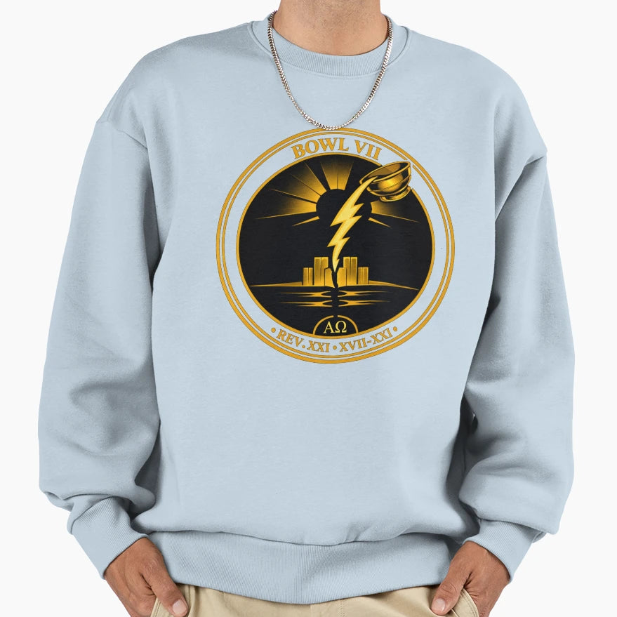 Bowl Vii It Is Done Rev 16 17 21 Sweatshirt - Fun Novelty Design Unisex - T-Shirt, Sweatshirt, Hoodie
