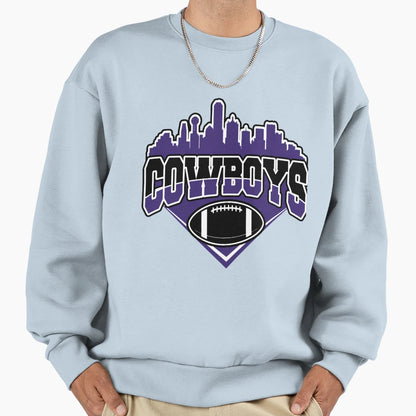 Art Dallas Cowboys Sweatshirt - Custom Art Print Men Women - T-Shirt, Sweatshirt, Hoodie