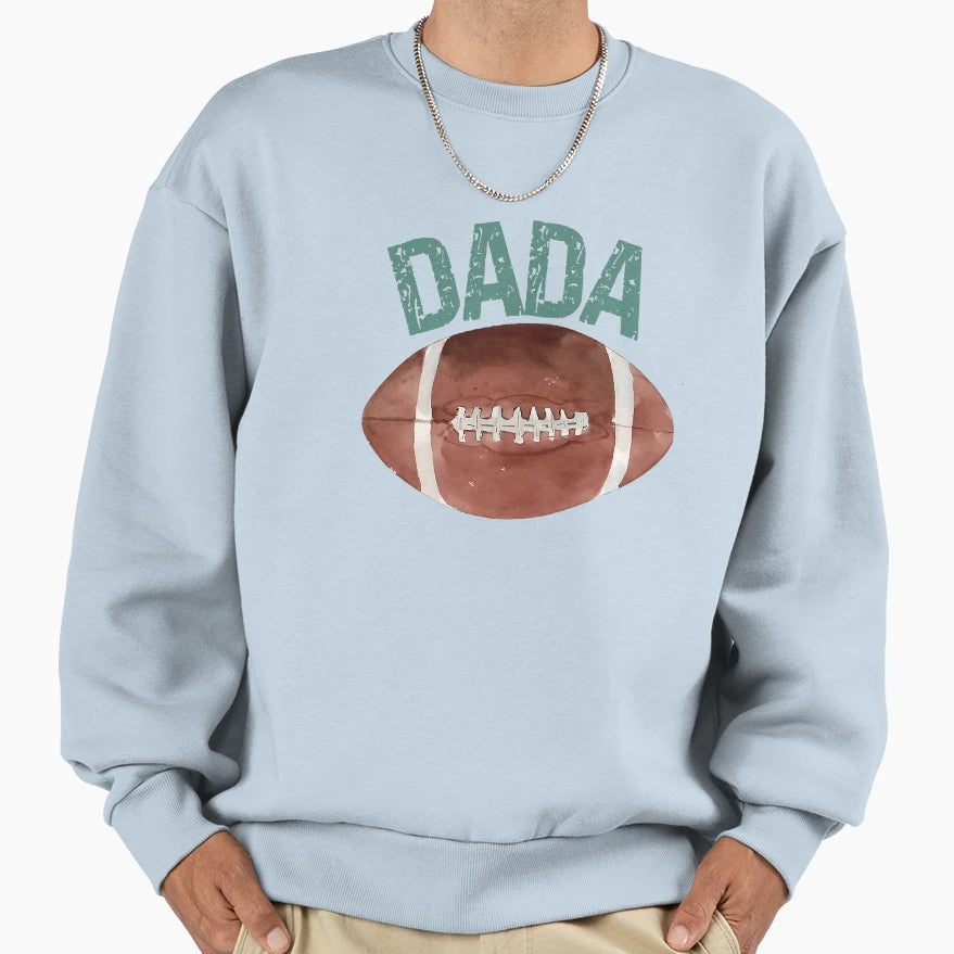 Dada Touchdown American Football Sweatshirt - Fun Novelty Design Men Women - T-Shirt, Sweatshirt, Hoodie