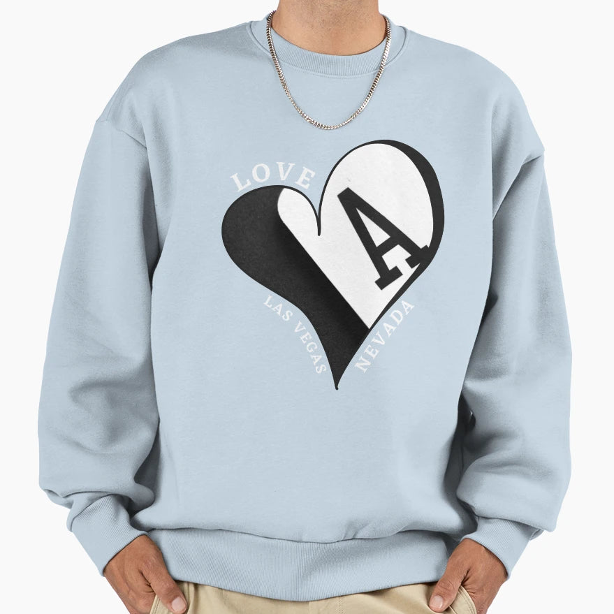 Love Las Vegas Sweatshirt - Streetwear Style Unisex - T-Shirt, Sweatshirt, Hoodie