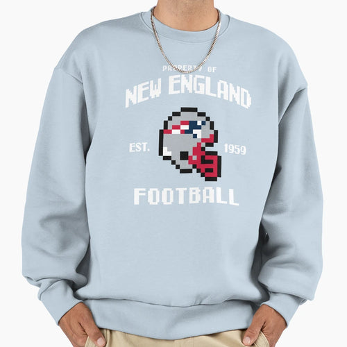 Property New England Patriots Sweatshirt - Fun Novelty Design for Adults - T-Shirt, Sweatshirt, Hoodie