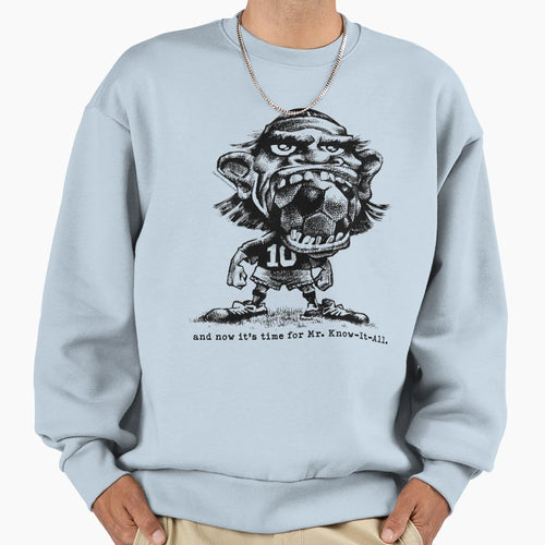 Soccer Big Mouth Sweatshirt - Trendy Graphic for Adults - T-Shirt, Sweatshirt, Hoodie