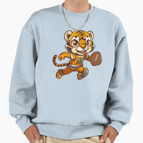 Tiger American Football Sweatshirt - Minimalist Print Unisex - T-Shirt, Sweatshirt, Hoodie